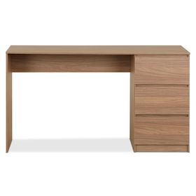 Escritorio nogal 3 cajones