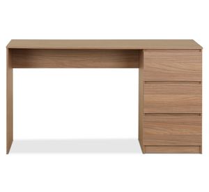 Escritorio nogal 3 cajones