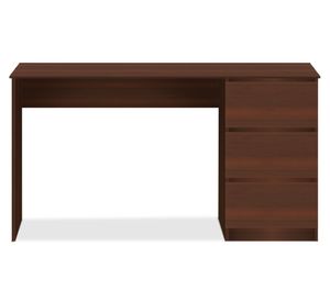 Escritorio chocolate 3 cajones