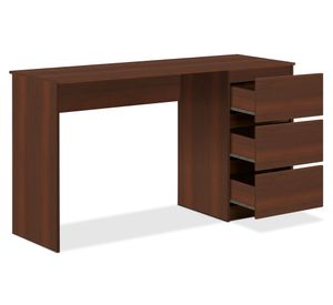 Escritorio chocolate 3 cajones