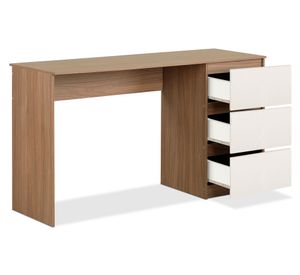 Escritorio bicolor 3 cajones