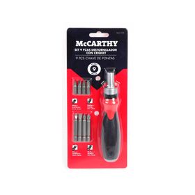 Set destornillador Llave crique 9 piezas