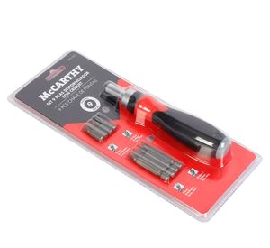 Set destornillador Llave crique 9 piezas