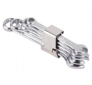 Set llave combinada cromo 5 piezas