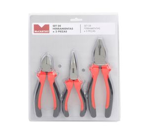 Set alicates 3 piezas