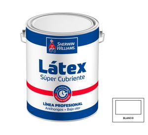 Látex Línea Profesional Súper Cubriente blanco 1 galón