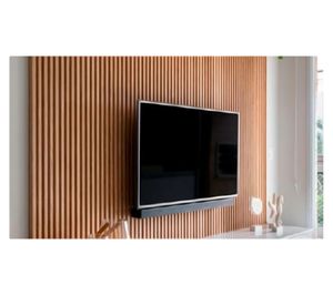 Wall panel PVC castaño 240x16x2.4 cm 5.38 m2