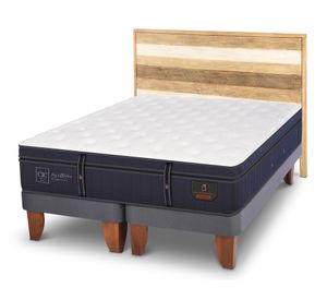 Cama europea Grand Premium súper king base dividida + respaldo Loira