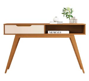 Arrimo Tucumán retro rectangular caramelo/perla