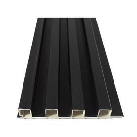 Wall panel PVC ébano 240x16x2.4 cm 5.38 m2