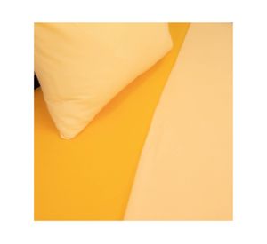 Juego de sábanas polar 1.5 plazas Senses mostaza