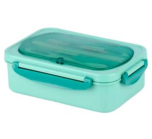 Tupper hermético microondas 7x16x23 cm verde