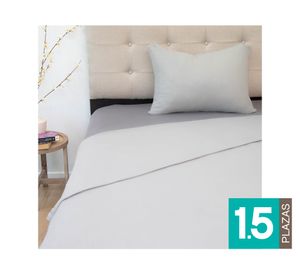 Juego de sábanas polar 1.5 plazas Senses gris