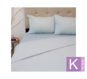 Juego de sábanas polar king Senses azul