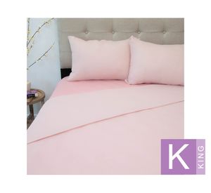 Juego de sábanas polar king Senses rosa