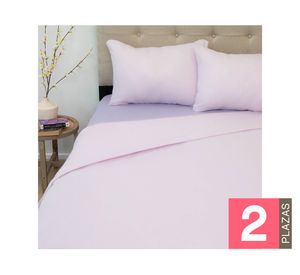 Juego de sábanas polar 2 plazas Senses lavanda