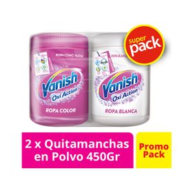 Detergente en polvo 2 un. 450 g