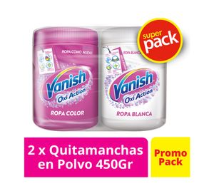 Detergente en polvo 2 un. 450 g