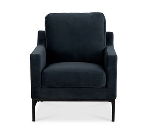 Poltrona felpa Cilla gris