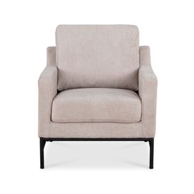 Poltrona felpa Cilla beige