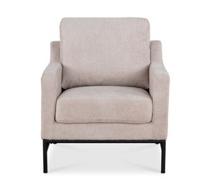 Poltrona felpa Cilla beige