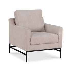 Poltrona felpa Cilla beige