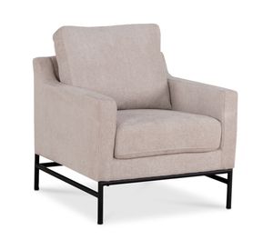 Poltrona felpa Cilla beige