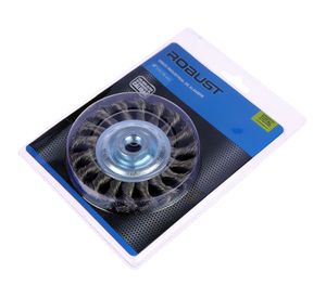 Rueda industrial alambre 4''