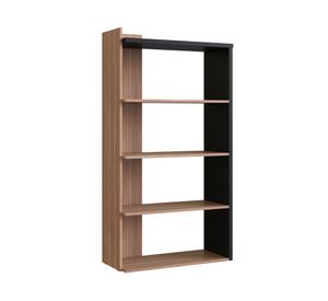 Estante Vertical organizador castaño 136x72x31.5 cm