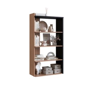Estante Vertical organizador castaño 136x72x31.5 cm