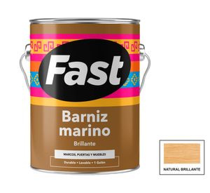 Barniz marino natural brillante 1 galón