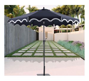 Sombrilla Trend 2 negro 270 cm