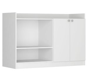 Mueble organizador de cocina 2 puertas blanco