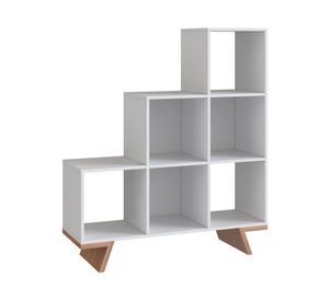 Estante Movli organizador blanco 120x105x35 cm