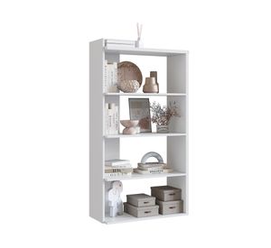 Estante Vertical organizador blanco 136x72x31.5 cm