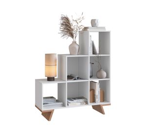 Estante Movli organizador blanco 120x105x35 cm