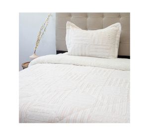 Cubrecama Plush senses crudo 1.5 plazas