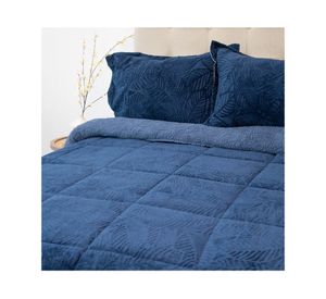 Cubrecama Outboss senses azul king