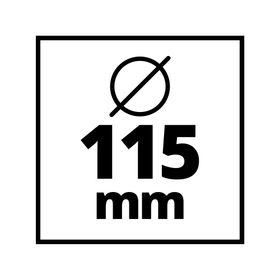 Esmeril angular inalámbrico Axxio 18/115 18V