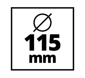 Esmeril angular inalámbrico Axxio 18/115 18V