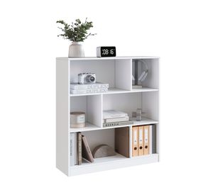 Estante Moveli multiuso organizador blanco 110x90x30 cm