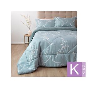 Plumón estampado Senses paz king