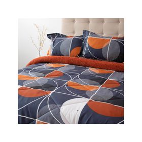 Plumón estampado Senses diagrama 2 plazas