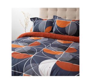 Plumón estampado Senses diagrama 2 plazas