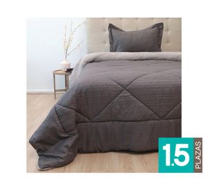 Plumón Outboss senses gris 1.5 plazas