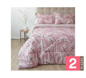 Plumón estampado Senses cerezo 2 plazas