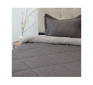 Plumón Outboss senses gris 1.5 plazas