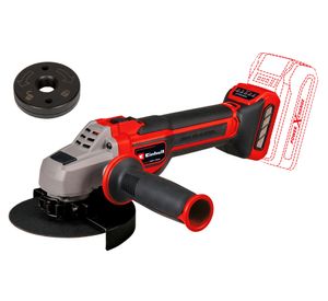 Esmeril angular inalámbrico TP-AG 18/125 CE Q Li - Solo 18 V