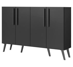 Buffet Viena retro negro