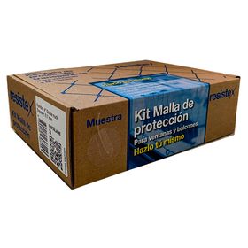 Kit malla seguridad balcón/ventanas 2x3 m
